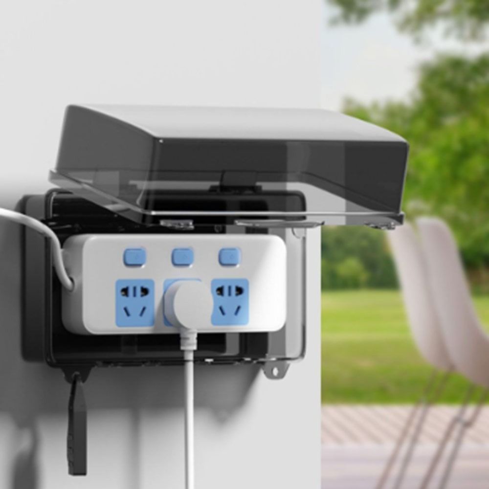 Outdoor Power Strip Weatherproof - 내구성이 뛰어난 플라스틱 플러그 박스 방수