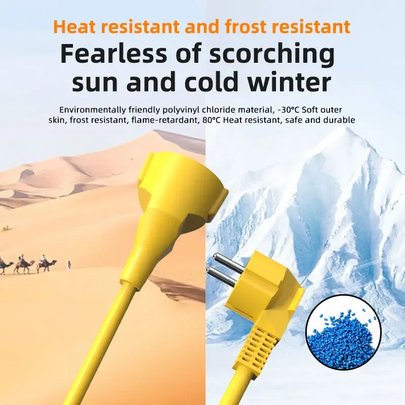4KW 16A EU 슈코형 멀티탭, 5M 방수 실내외  - Outdoor Power Strip Weatherproof 리뷰 및 가격